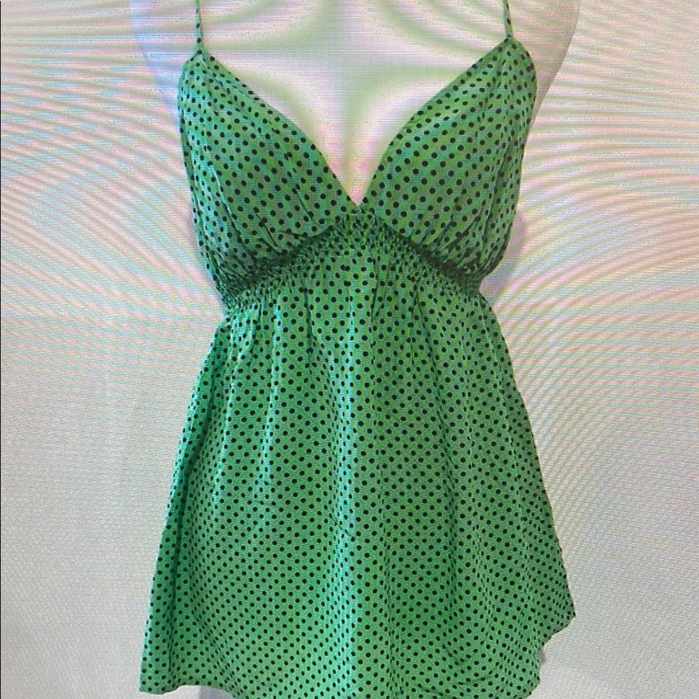 Emerald Green Fitted Bustier Camisole Top
